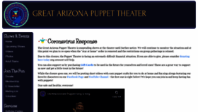 What Azpuppets.org website looked like in 2020 (3 years ago)