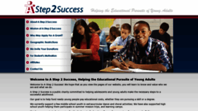 What Astep2success.org website looked like in 2020 (3 years ago)