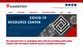 What Ameripen.org website looked like in 2020 (3 years ago)