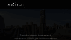 What Analogias.com.br website looked like in 2020 (3 years ago)