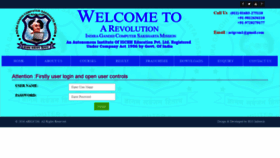 What Arigcsm.org website looked like in 2020 (3 years ago)