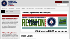 What Alforegon.org website looked like in 2020 (3 years ago)