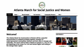 What Atlantamarch.com website looked like in 2020 (3 years ago)