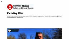 What Architects-advocate.com website looked like in 2020 (3 years ago)