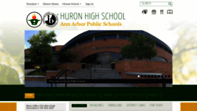 What A2huron.org website looked like in 2020 (3 years ago)