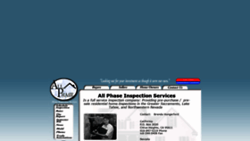 What Allphaseinspection.com website looked like in 2020 (3 years ago)