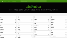 What Aiconica.net website looked like in 2020 (3 years ago)