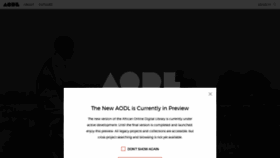 What Aodl.org website looked like in 2020 (3 years ago)