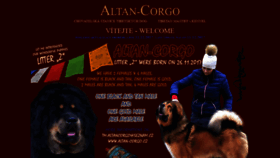 What Altan-corgo.cz website looked like in 2020 (3 years ago)