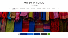 What Andrewwhitehead.net website looked like in 2020 (3 years ago)
