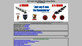 What A101avn.org website looked like in 2020 (3 years ago)