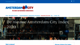 What Amsterdamcityindex.nl website looked like in 2020 (3 years ago)