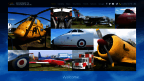 What Aviation-museum.co.uk website looked like in 2020 (3 years ago)