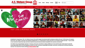 What Aswatson.com website looked like in 2020 (4 years ago)