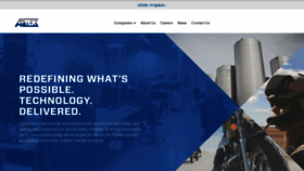 What Atekcompanies.com website looked like in 2020 (3 years ago)