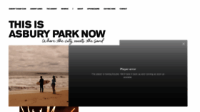 What Asburyparknow.com website looked like in 2020 (3 years ago)