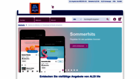 What Aldilife.de website looked like in 2020 (3 years ago)