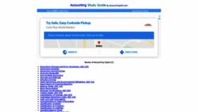 What Accountinginfo.com website looked like in 2020 (3 years ago)