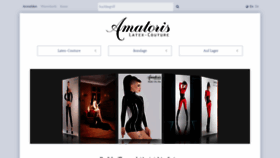 What Amatoris.de website looked like in 2020 (3 years ago)