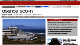 What Agenceecofin.com website looked like in 2020 (3 years ago)