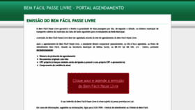 What Atendimentobemfacil.com.br website looked like in 2020 (3 years ago)
