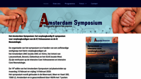 What Amsterdamsymposium.nl website looked like in 2020 (3 years ago)