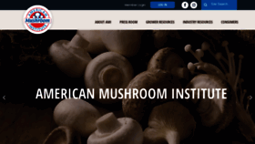 What Americanmushroom.org website looked like in 2020 (3 years ago)
