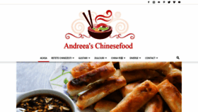 What Andreeachinesefood.ro website looked like in 2020 (3 years ago)