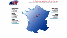 What Acrdistribution.fr website looked like in 2020 (3 years ago)
