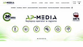 What Ap-media.pl website looked like in 2020 (3 years ago)