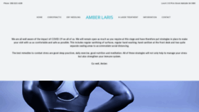 What Amberlaris.com.au website looked like in 2020 (3 years ago)