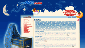 What Alfaplus.pl website looked like in 2020 (3 years ago)