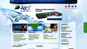 What Asio.cz website looked like in 2020 (3 years ago)