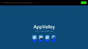 What Appvalley.vip website looked like in 2020 (3 years ago)