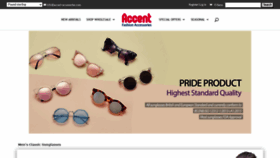 What Accent-accessories.com website looked like in 2020 (3 years ago)