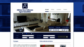 What Adecorealty.lu website looked like in 2020 (3 years ago)