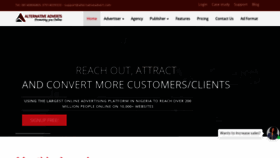 What Alternativeadvert.com website looked like in 2020 (3 years ago)