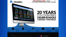 What Asctimetables.com website looked like in 2020 (3 years ago)