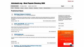 What Aixindashi.org website looked like in 2020 (3 years ago)