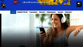 What Amadeusradio.hu website looked like in 2020 (3 years ago)