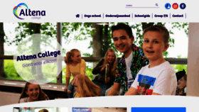 What Altenacollege.nl website looked like in 2020 (3 years ago)