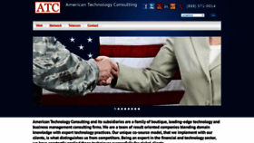What Americantechnologyconsulting.com website looked like in 2020 (3 years ago)