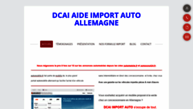What Auto-allemagne.fr website looked like in 2020 (3 years ago)