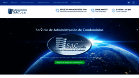 What Administradorasac.com website looked like in 2020 (3 years ago)