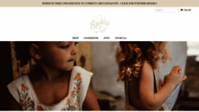 What Apolina-kids.com website looked like in 2020 (3 years ago)