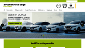 What Avtotehnika-celje.si website looked like in 2020 (3 years ago)