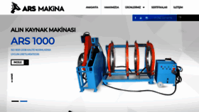 What Arsmakina.com.tr website looked like in 2020 (3 years ago)