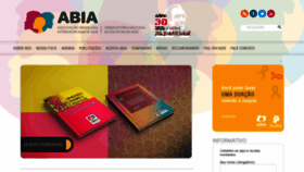 What Abiaids.org.br website looked like in 2020 (6 years ago)