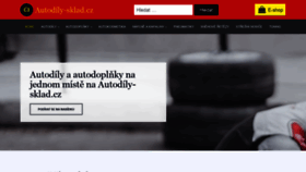 What Autodily-sklad.cz website looked like in 2020 (3 years ago)