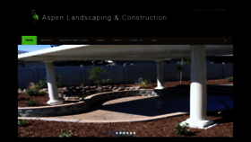 What Aspenlandscaping.net website looked like in 2020 (3 years ago)